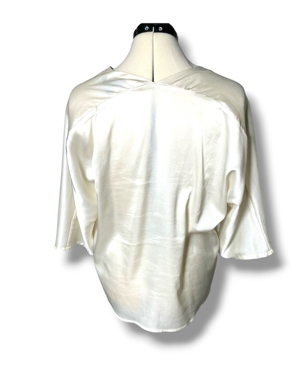 Banana Republic satin V-neck top - Picture 2 of 4